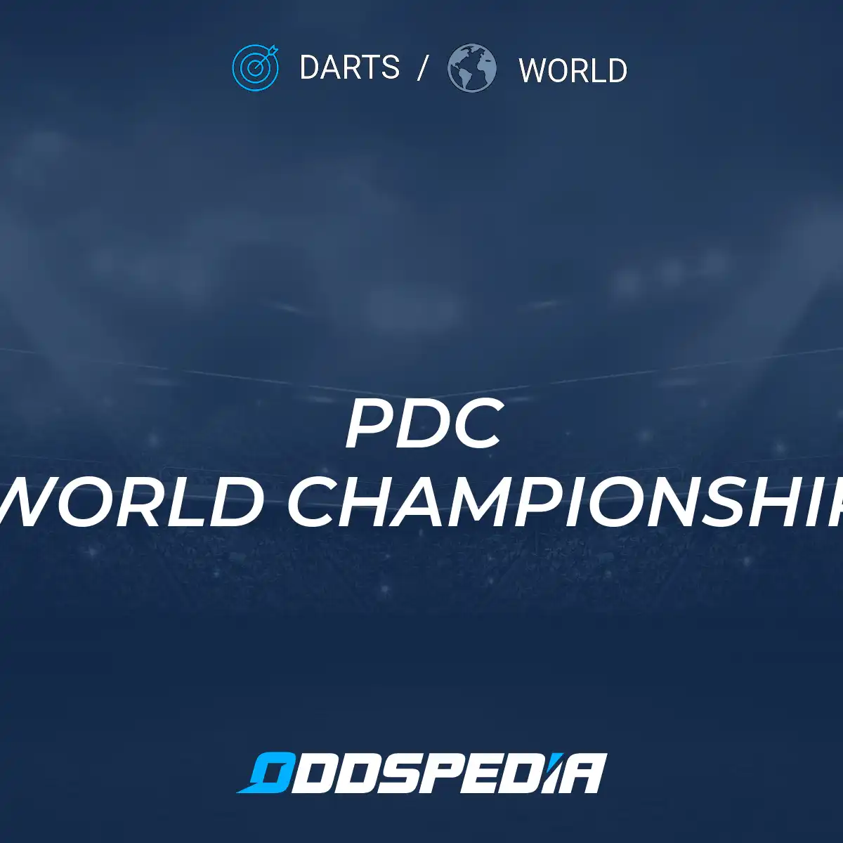 ▷ PDC World Championship Schedule » Live Scores, Results & Standings